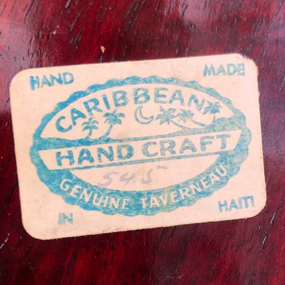 Vintage Taverneau Hand Crafted Wood Platter Tray - Picture 10 of 10